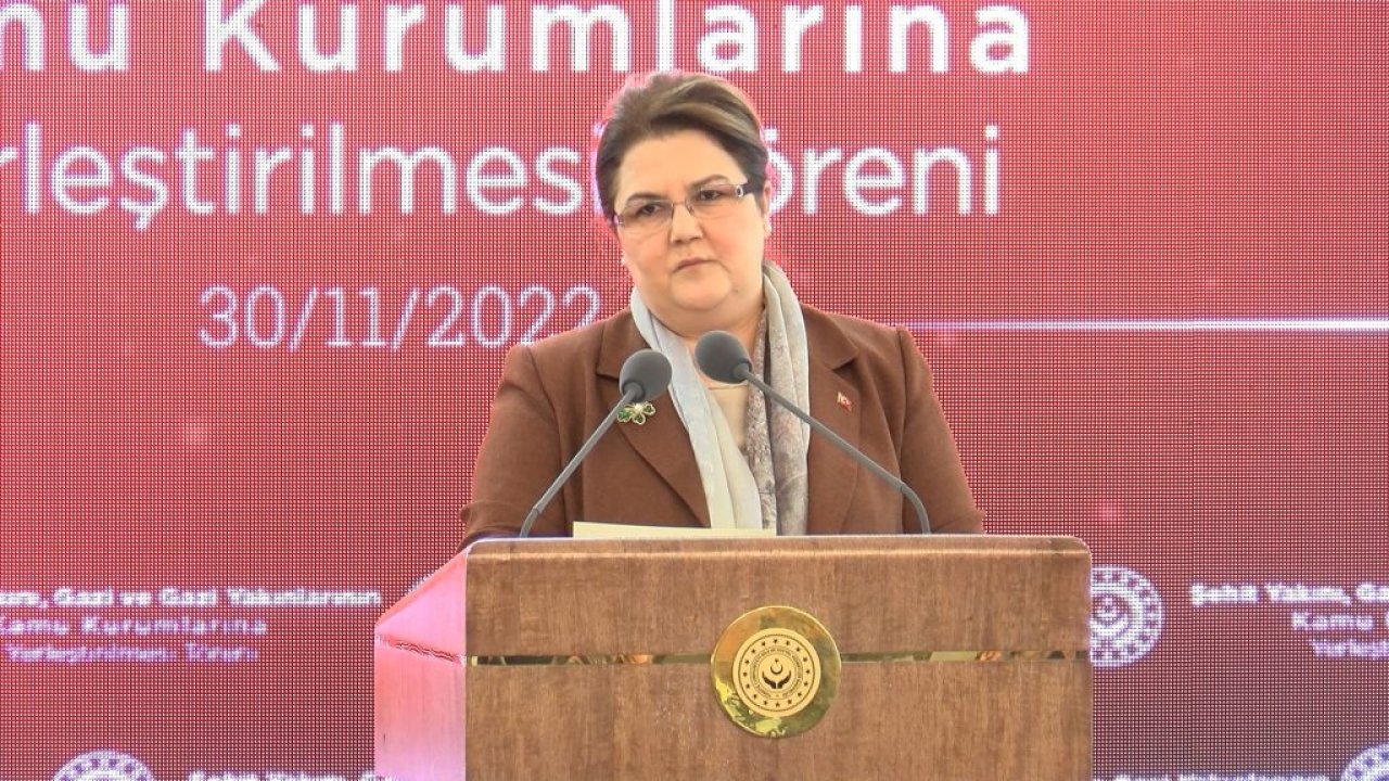 Bakan Yanık: 48 bin 39 şehit yakını, gazi ve gazi yakınını kamuda istihdam ettik
