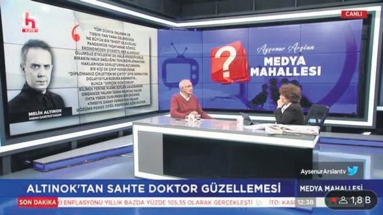 Sabah yazarı Melih Altınok: 