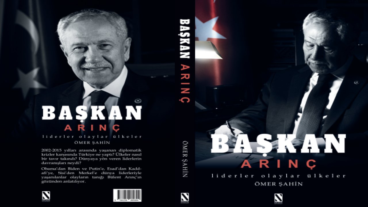 Bülent Arınç’ın yeni kitabı: BAŞKAN ARINÇ