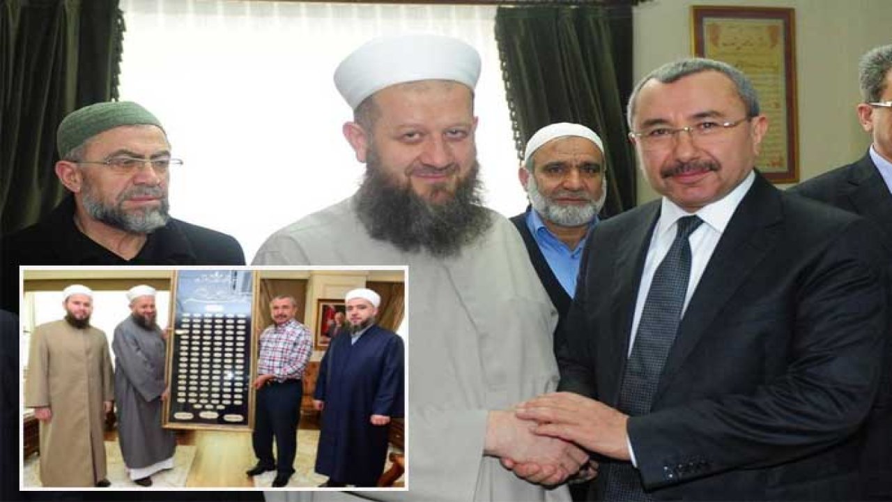Fotoğraflar ortaya çıktı: AK Partili başkan, 6 yaşındaki kızını evlendiren Yusuf Ziya Gümüşel’i makamında ağır