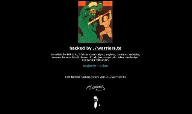 Hiranur Vakfı'nın internet internet sitesi hacklendi: 
