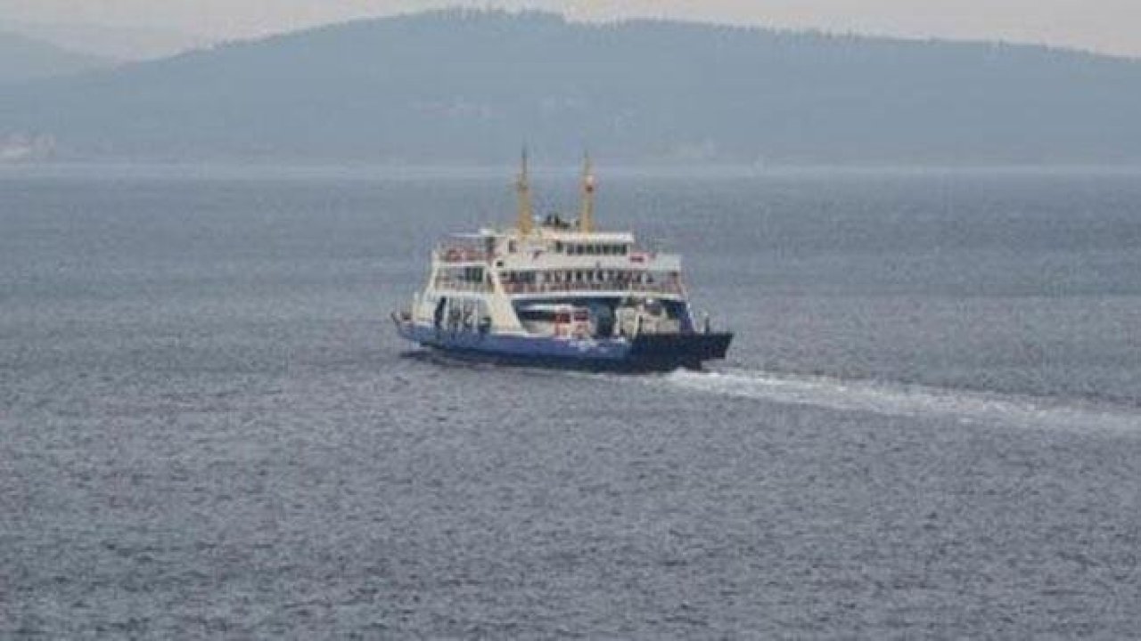 Bozcaada ve Gökçeada’ya tüm feribot seferleri iptal edildi