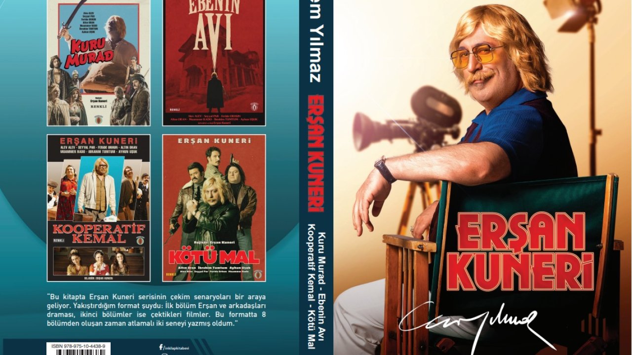 Erşan Kuneri'nin senaryoları kitap olarak raflarda