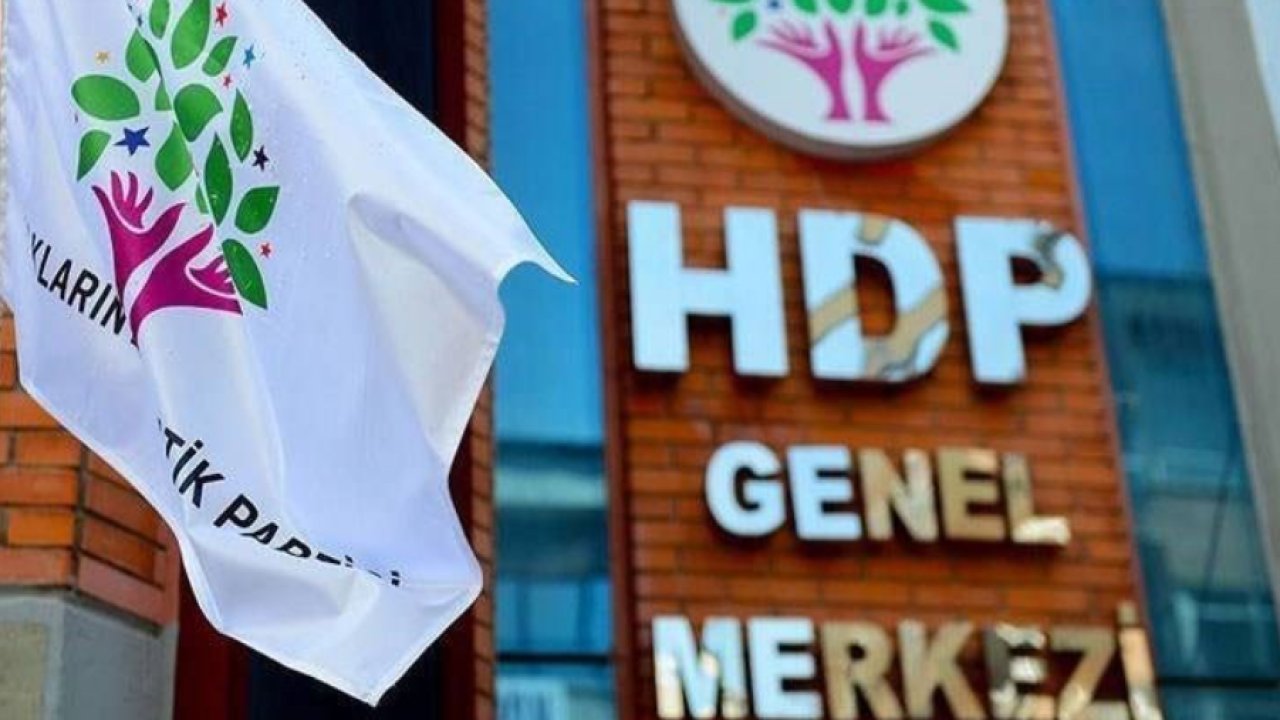 Yargıtay Başsavcısı'ndan, HDP'nin Hazine hesaplarına bloke talebi