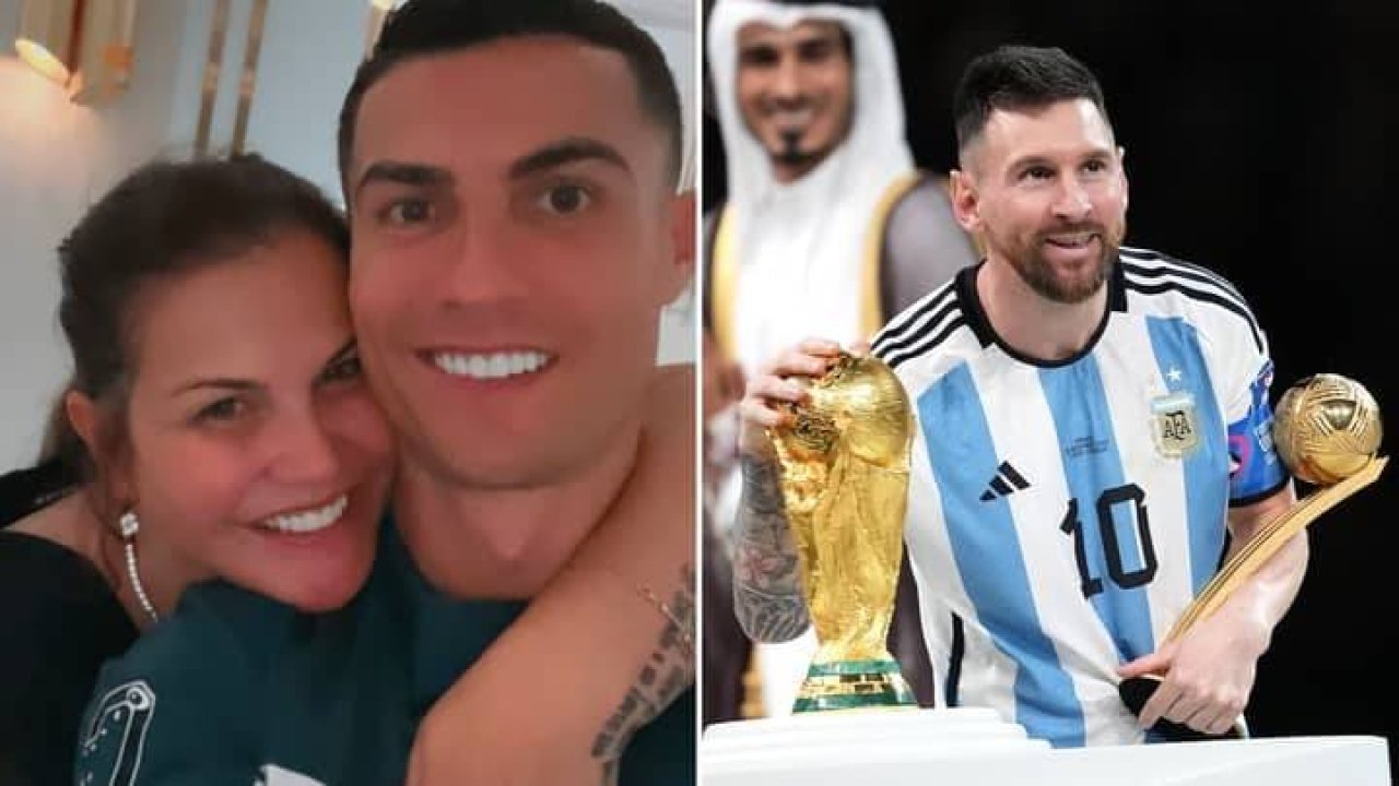 Ronaldo sustu, ablası konuştu; Messi ve Mbappe'li paylaşımı tartışma yarattı!