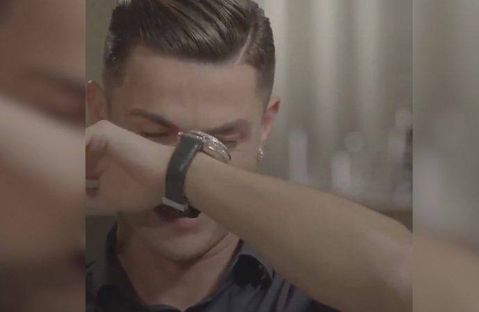 Ronaldo’nun gözyaşları