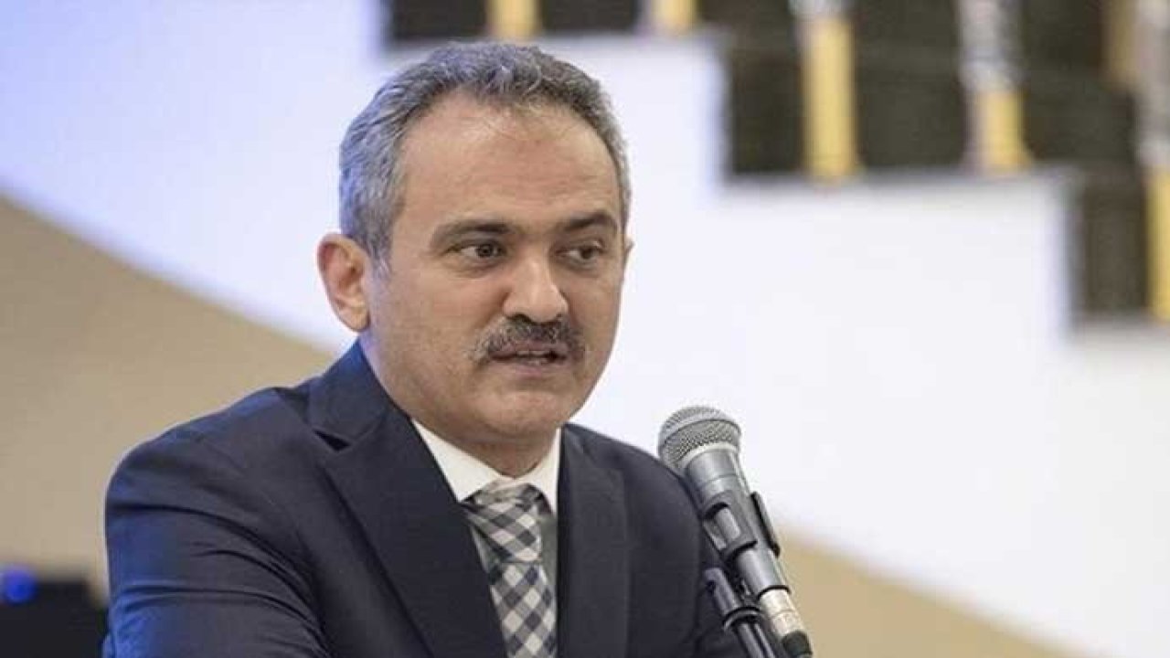 Milli Eğitim Bakanı Mahmut Özer’den ‘ücretsiz yemek’ açıklaması