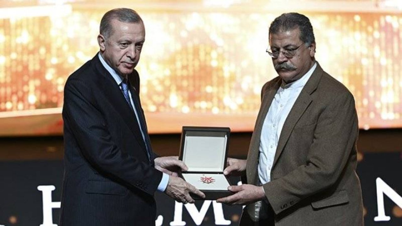 İhaleci arkadaşa Cumhurbaşkanlığı ödülü
