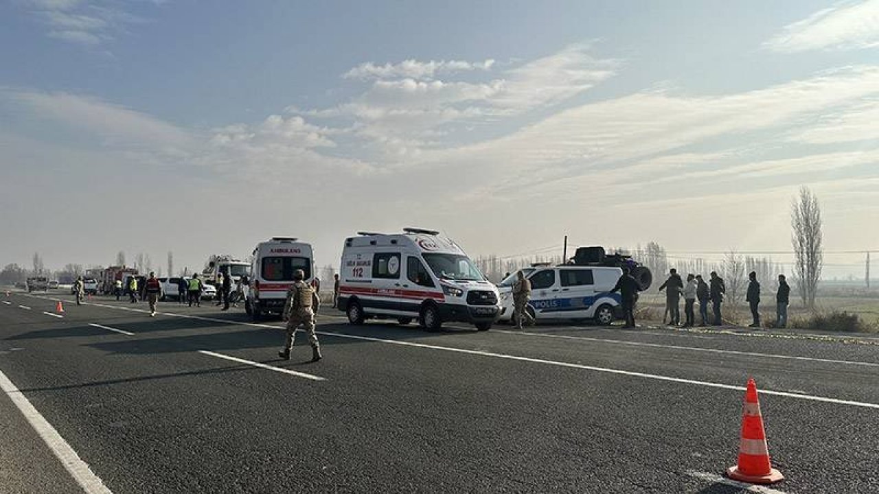 Zırhlı aracın devrilmesi sonucu 12 asker yaralandı
