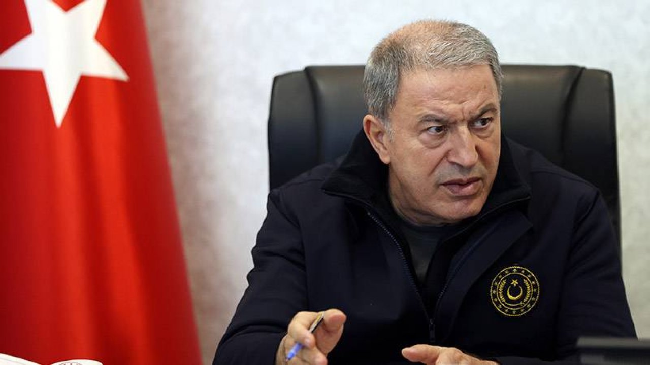 Bakan Akar'dan Yunanistan açıklaması: Yanlış hesap Ankara'dan döner