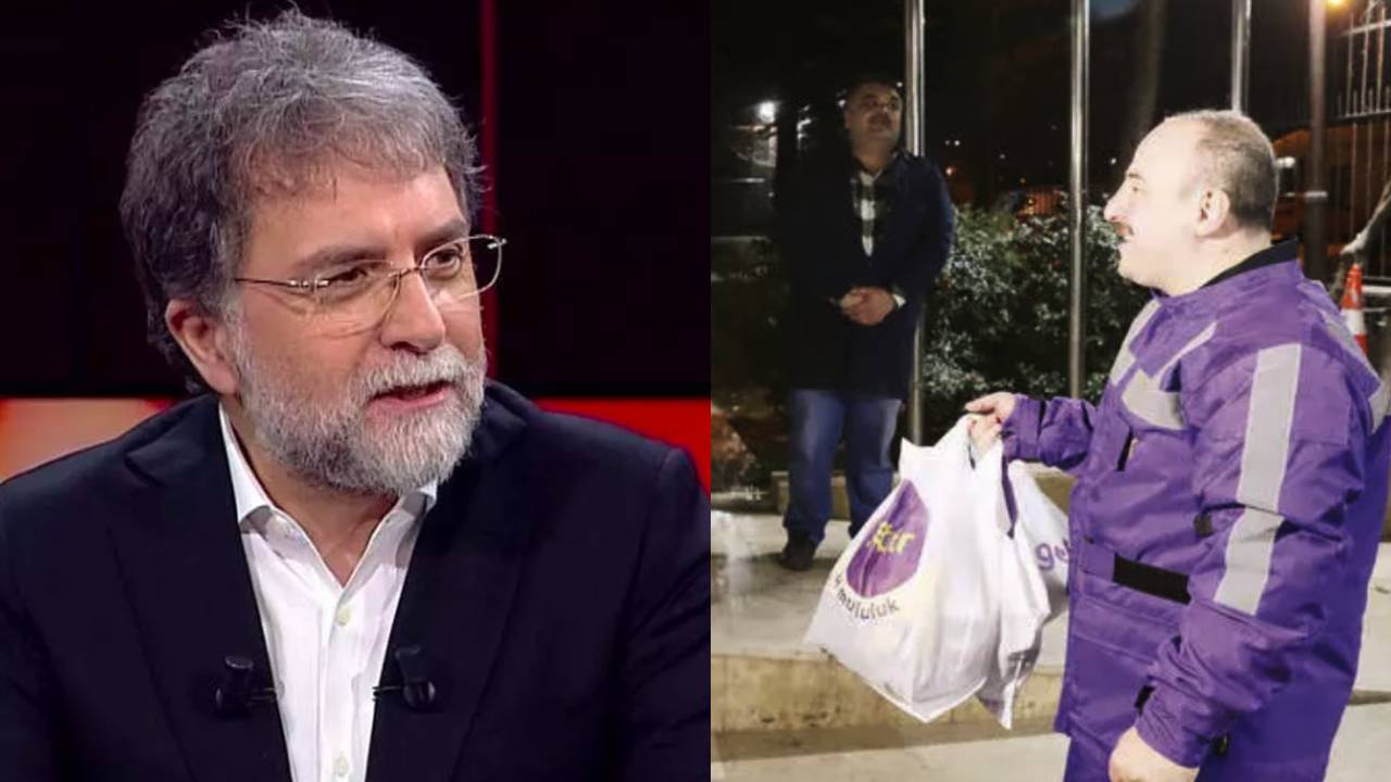Ahmet Hakan'dan yılbaşında motokurye olan Varank'a: Zihnimize yerleşmiş “bakan imajı”nı yerle bir etti