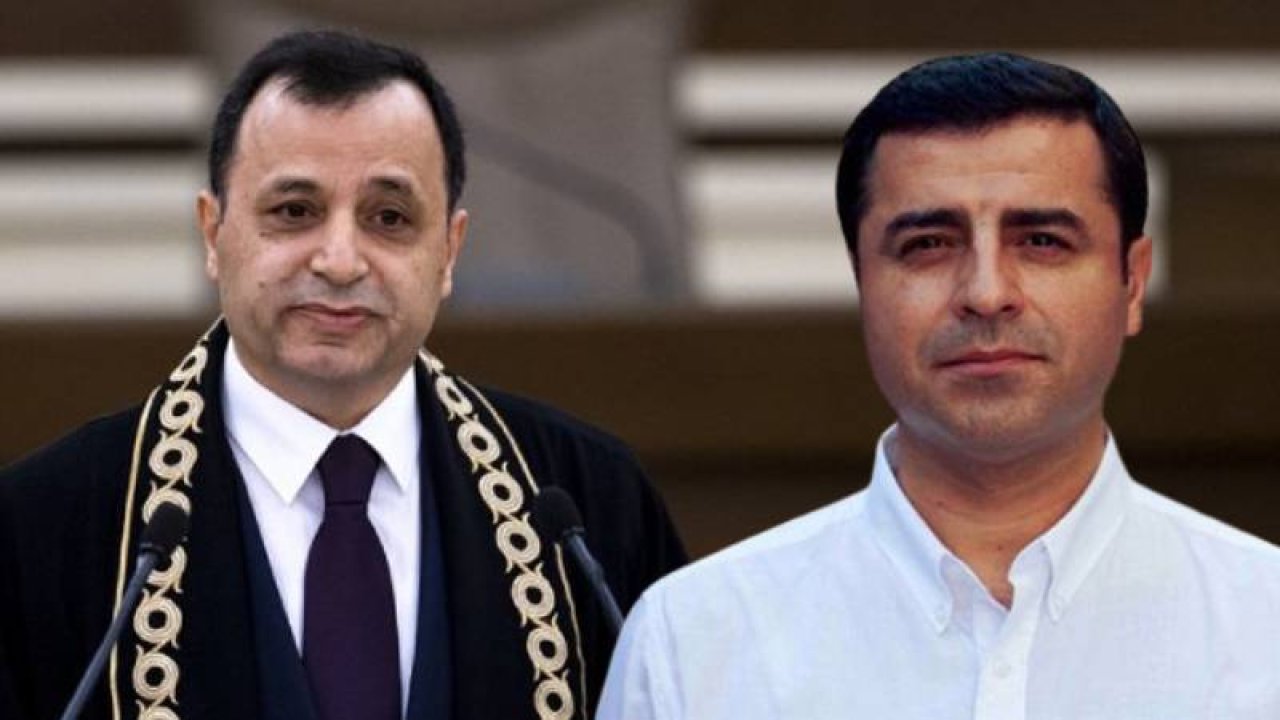 Demirtaş'tan AYM Başkanı Zühtü Arslan'a 8 soru: Görev süreniz bitmeden yanıtlayın
