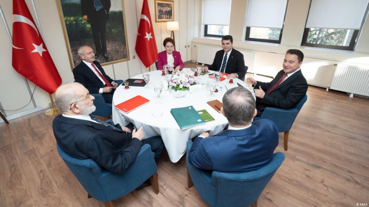 Altılı Masa toplantısı sona erdi! Bildiride, İmamoğlu davası, EYT ve Sinan Ateş cinayeti öne çıktı