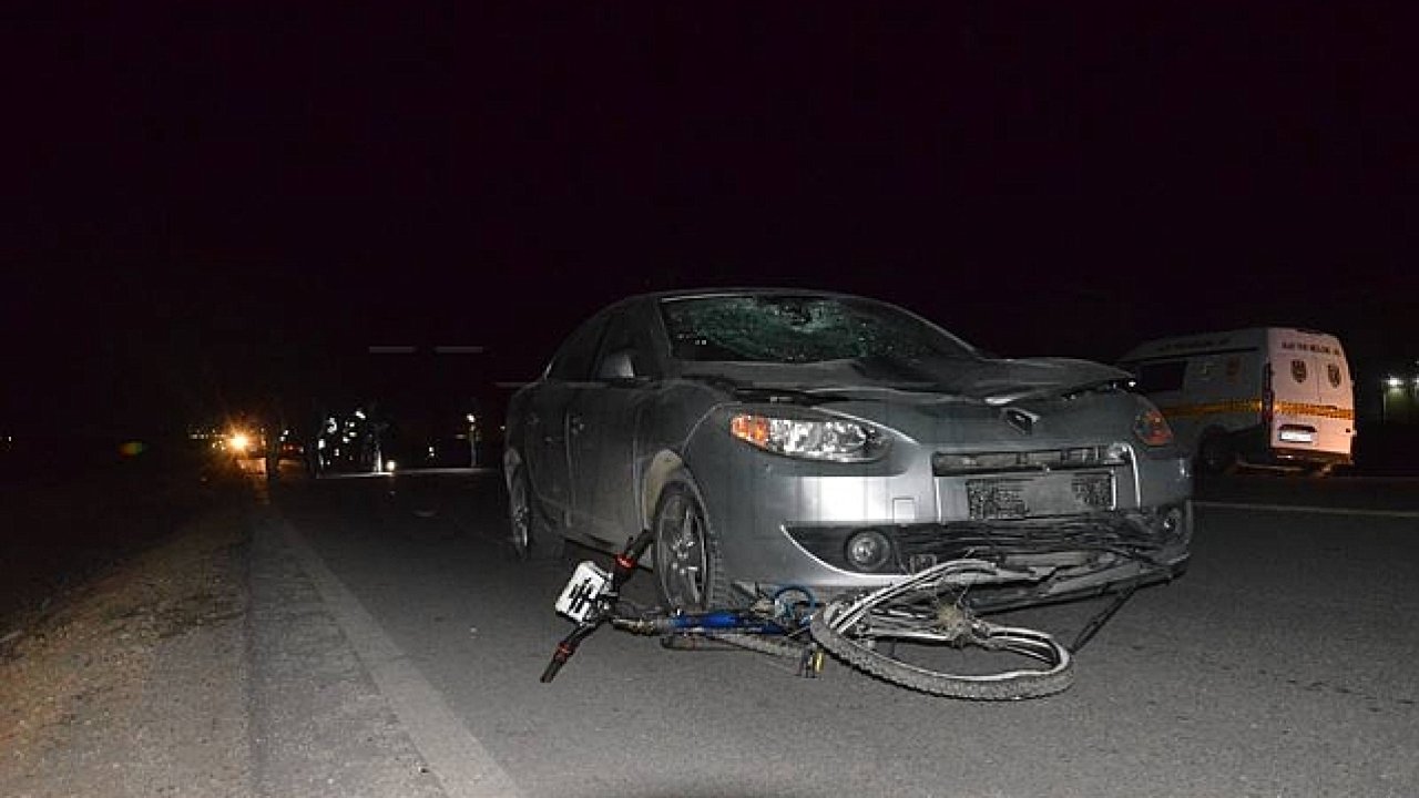 Karaman'da otomobilin çarptığı bisikletli çocuk öldü