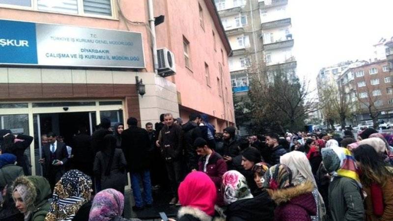 Diyarbakır’da 4 aylık geçici temizlik işine 25 bin başvuru