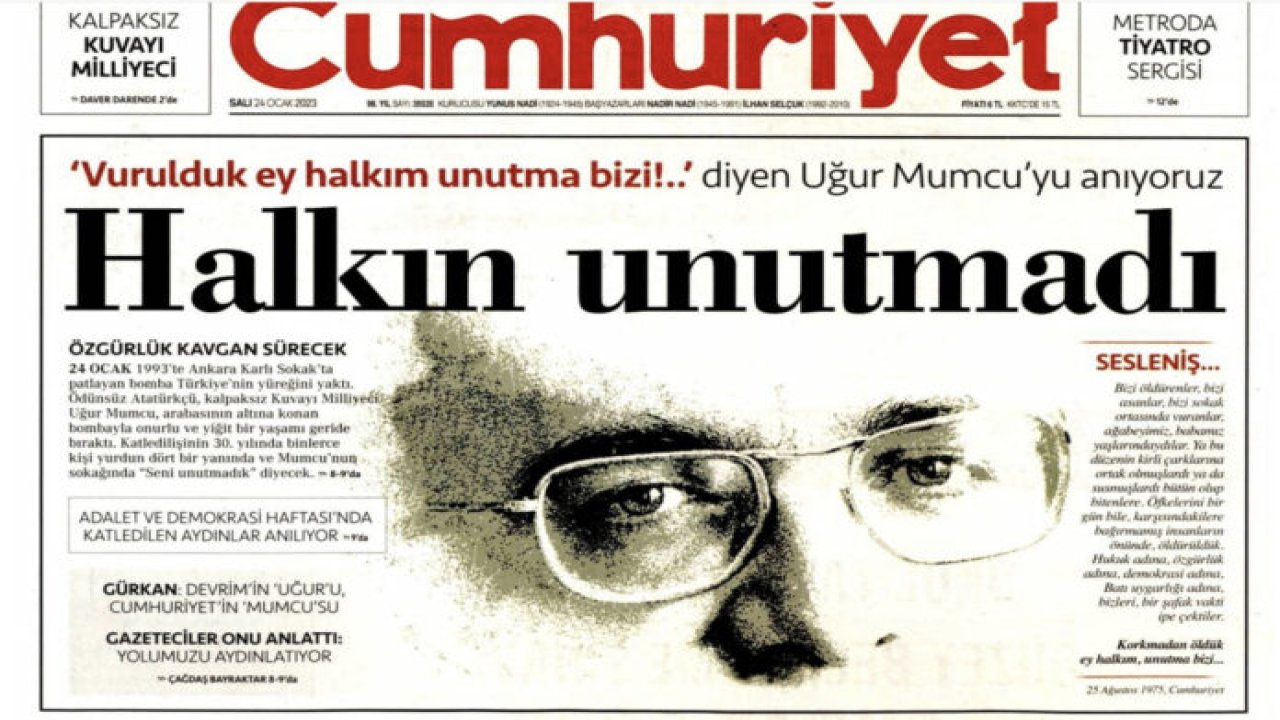 Fehmi Koru yazdı: Uğur Mumcu’nun failleri daha baştan belliydi, ama nedense bugün bile 