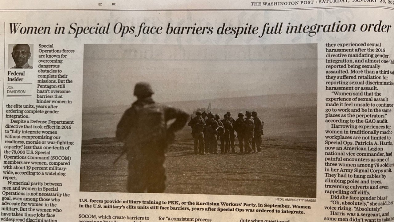 Washington Post'un kullandığı fotoğraf: ABD güçleri PKK'ya askeri eğitim verirken