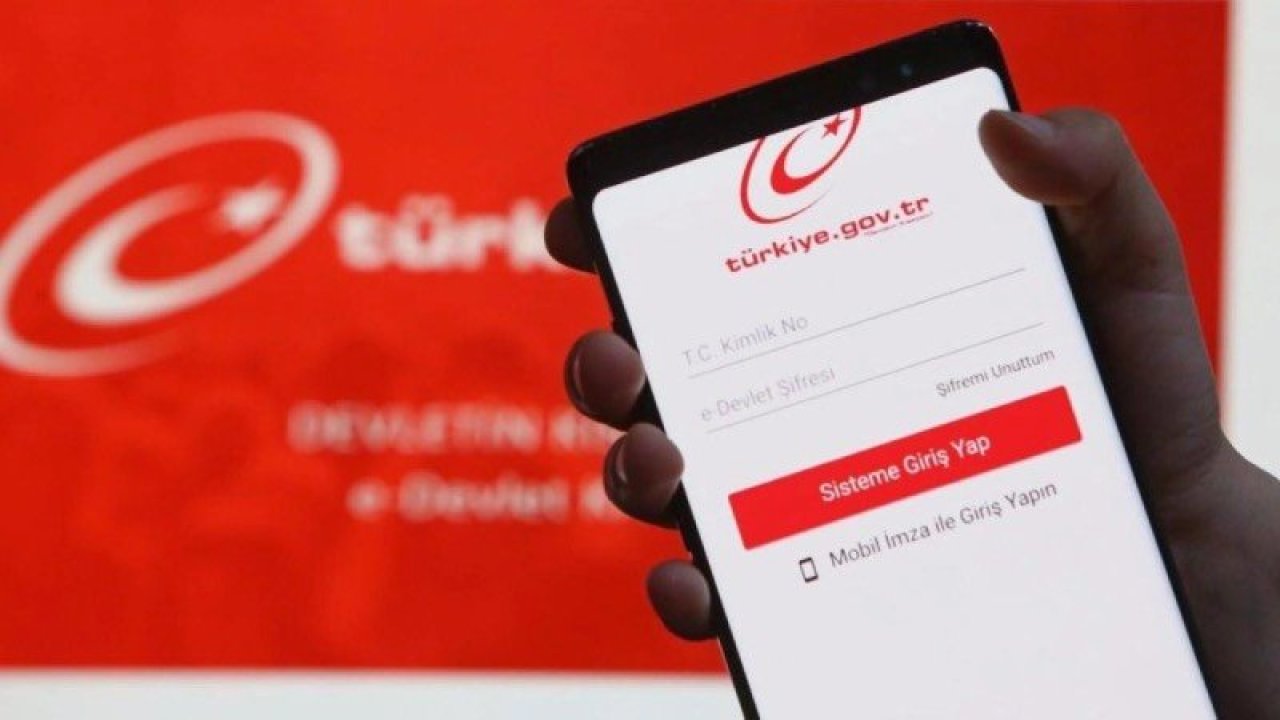E-Devlet'te yeni hizmet; son tarih 28 Şubat
