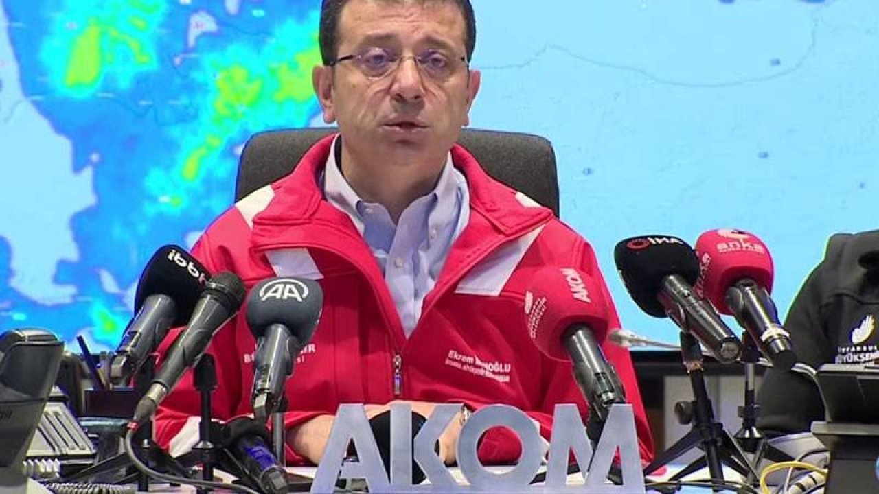 Ekrem İmamoğlu'ndan kar uyarısı: Mümkün olduğu kadar dışarıya çıkılmamalı, yolculuk yapılacaksa da toplu taşım