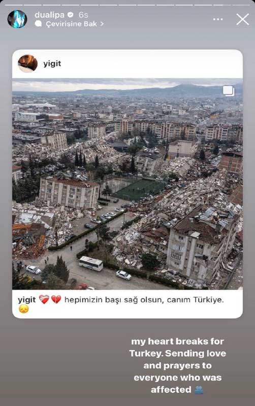 Dünyaca ünlü isimlerden Türkiye’ye destek mesajları
