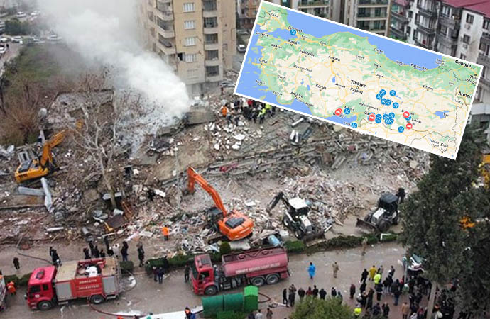 Google depremde güvenli bölgelerin listesini yayınladı