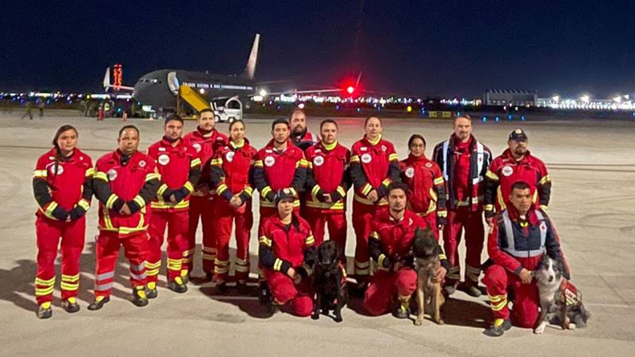 Meksika'dan gelen 150 kişilik ekip Adıyaman'da