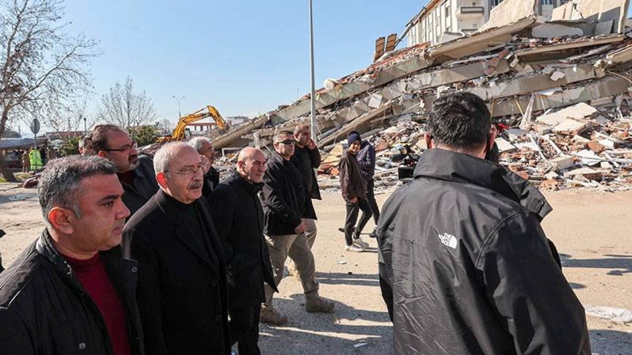 Kılıçdaroğlu ve CHP'li vekiller bu ayki milletvekili maaşlarını, afet bölgesindeki depremzedelere destek olara