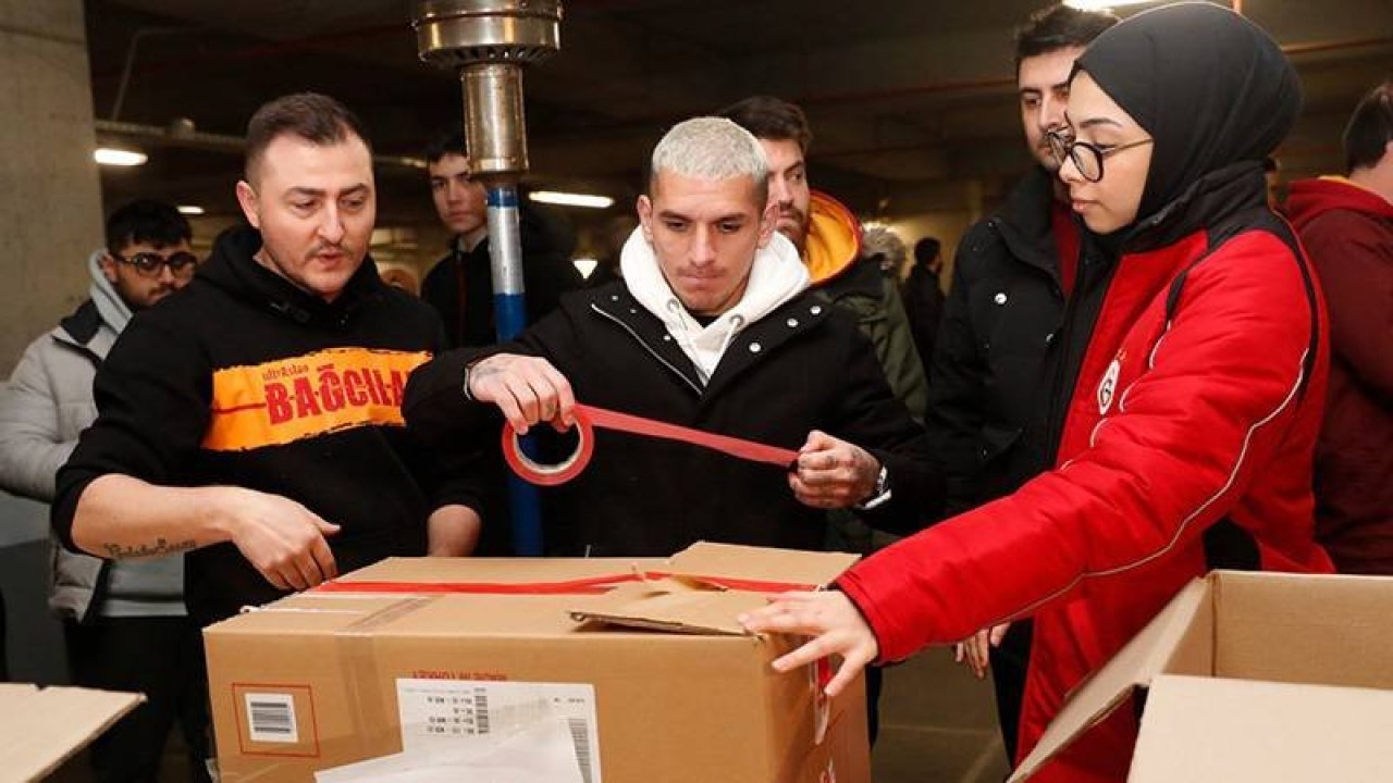 NEF Stadı'ndaki yardım çalışmalarına destek veren Torreira: Takım olarak neler yapabiliriz diye aramızda konuş
