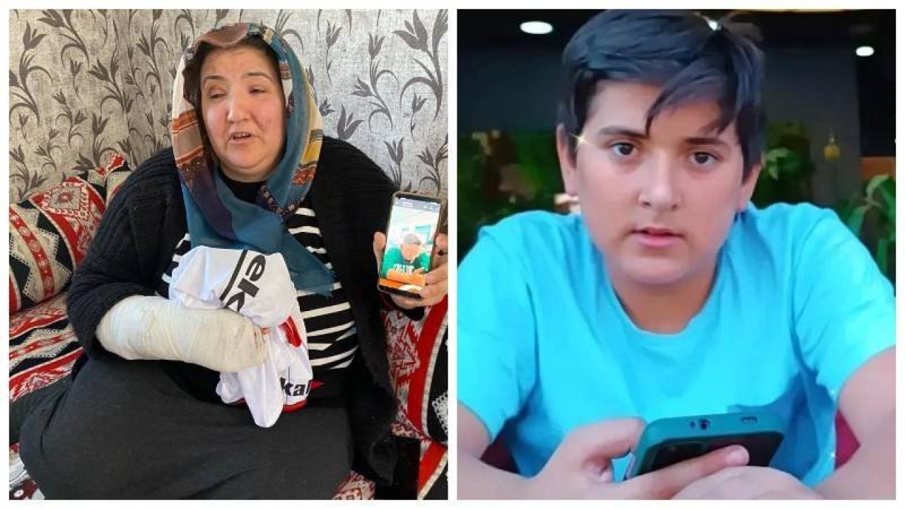Diyarbakır'da ailesini uyandırarak depremden kurtulmalarını sağlayan 12 yaşındaki Rüzgar, çöken binanın altınd