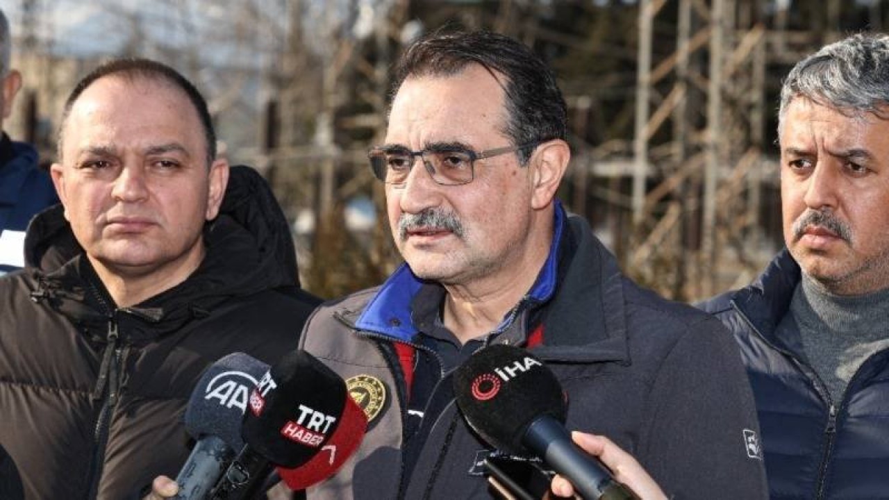 Bakan Dönmez'den deprem açıklaması: Uzmanların değerlendirmesine göre hasarsız olan konutlara elektrik verileb