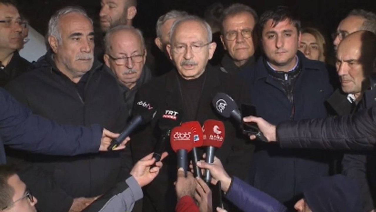Kemal Kılıçdaroğlu depremin vurduğu Şanlıurfa'da: Her elini kolunu sallayanın müteahhit olmadığı, inşaat yapma