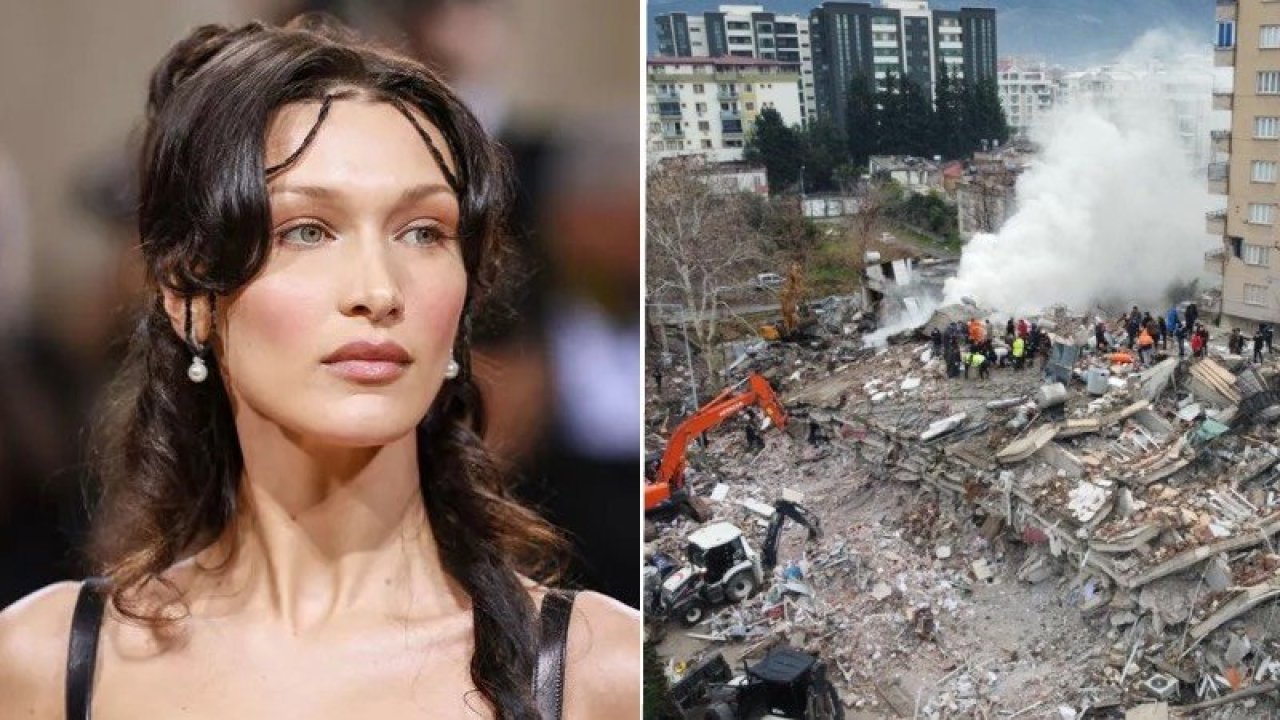 Bella Hadid, Türkiye ve Suriye için yardım çağrısında bulundu