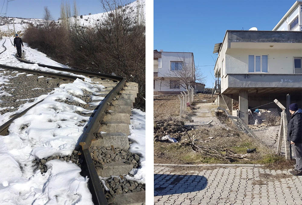 İşte depremin tren raylarındaki etkisi
