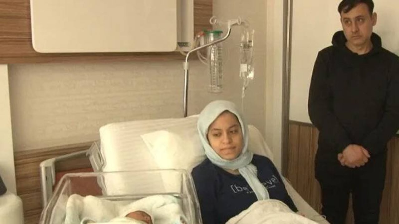 9 aylık hamile eşini depremde balkondan atarak kurtardı!