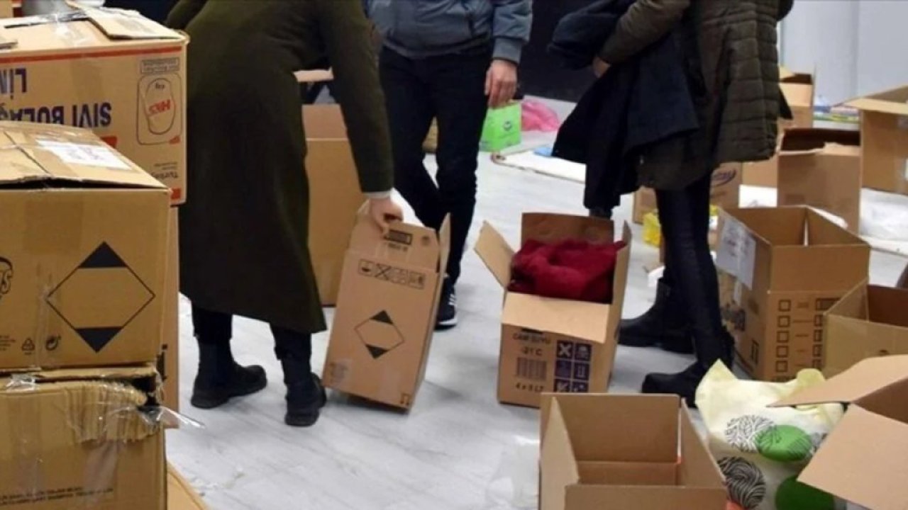Deprem bölgesine gönderilen yardım malzemelerini markette satan TIR şoförü tutuklandı
