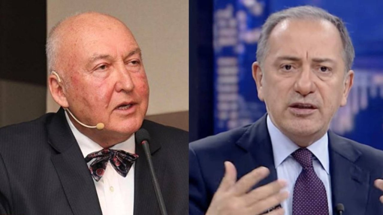 Fatih Altaylı'dan Ahmet Ercan'a: Celal Şengör'ü taklit edecekse bunu papyon takmaya başlayarak değil, bilim ya