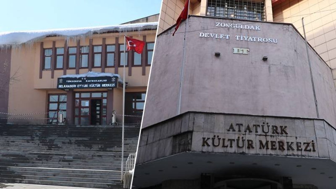 Dört ilde yer alan kültür merkezleri, 'depreme dayanıksız' olduğu gerekçesiyle kapatıldı