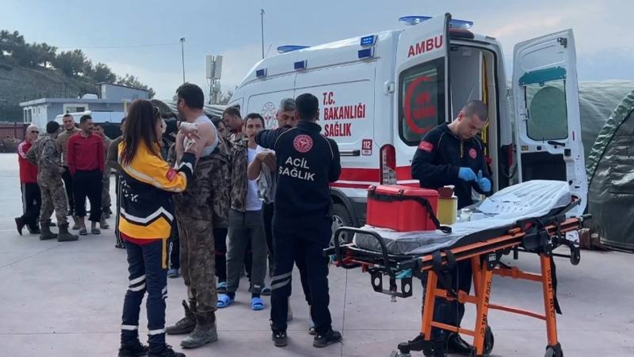Hatay'da depremzedelere ve görevli personele tetanos aşısı