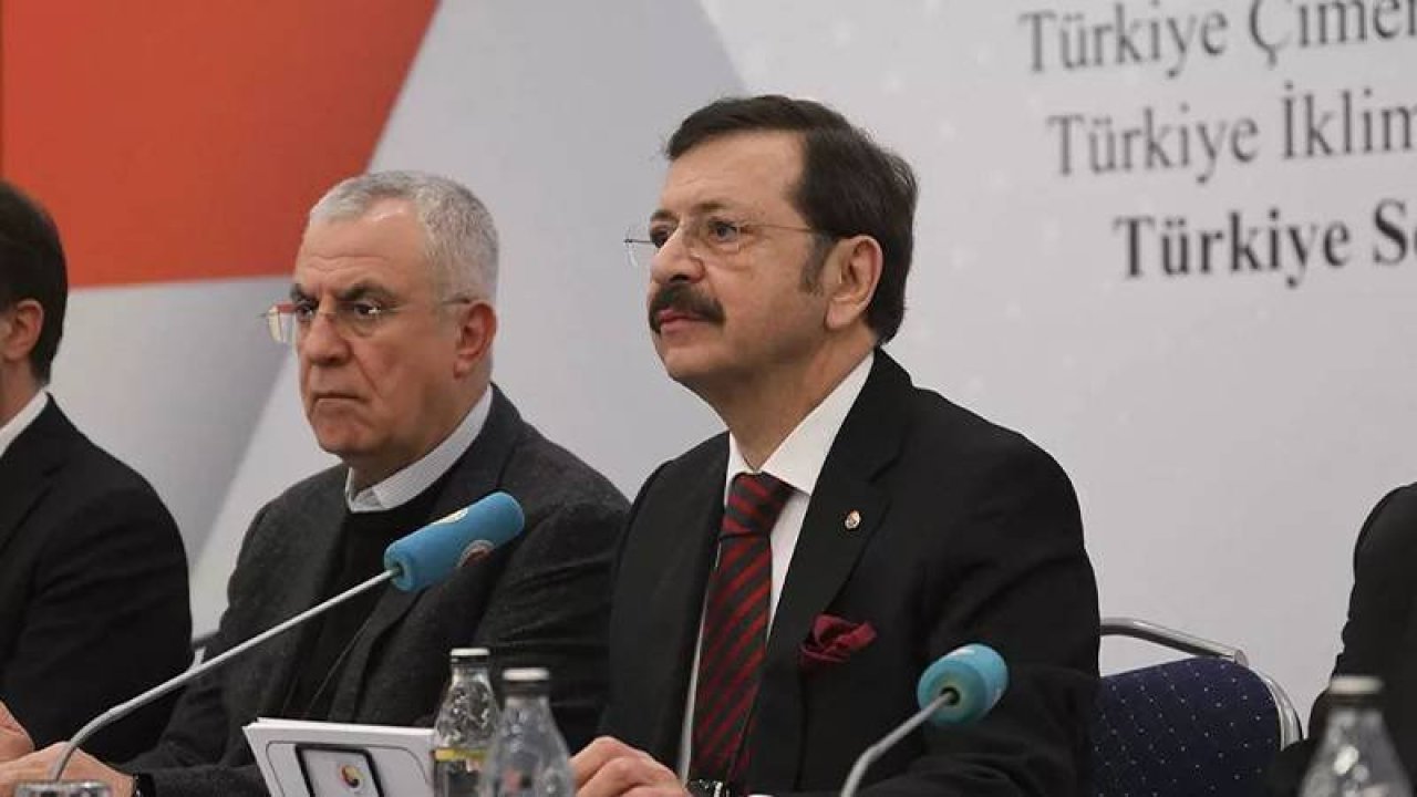 TOBB Başkanı Hisarcıklıoğlu: Deprem bölgesinde yapılacak konutlarda inşaat malzemeleri için fiyat sabitlenecek
