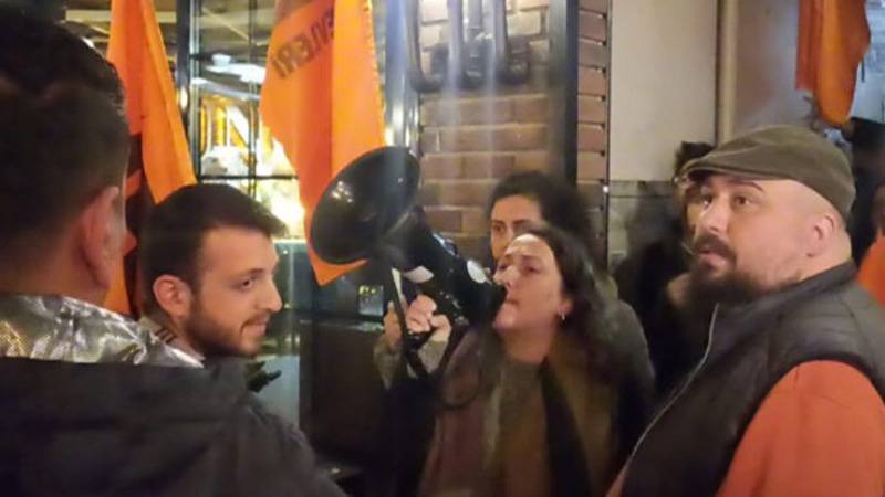 Sevgi Parkı tahliyesini protesto eden Halkevi üyeleri gözaltına alındı