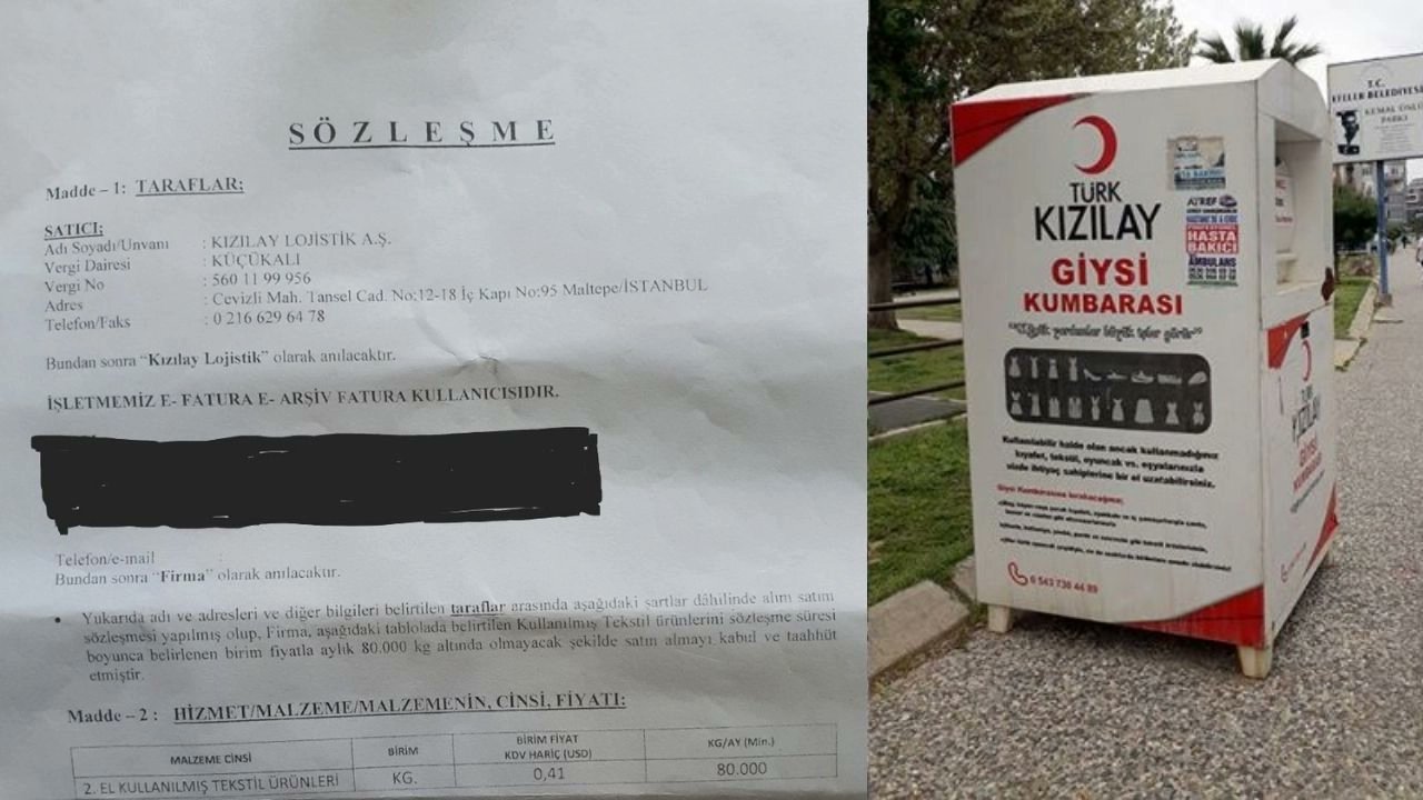 Kızılay’ın 2 TIR dolusu giysiyi sattığı ortaya çıktı
