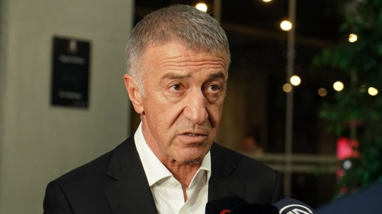 Trabzonspor Başkanı Ahmet Ağaoğlu istifa etti