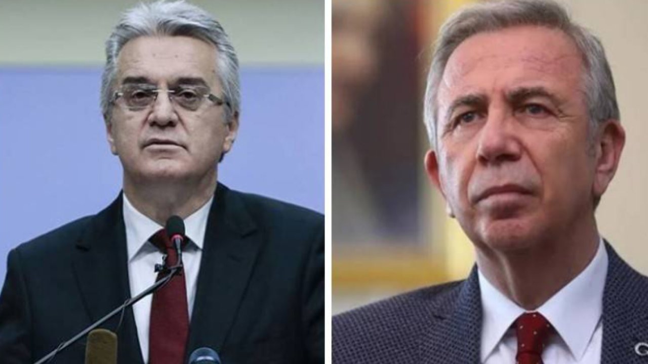 CHP Genel Başkan Yardımcısı Bülent Kuşoğlu, Mansur Yavaş ile görüşmek üzere Ankara Büyükşehir Belediyesi'ne gi