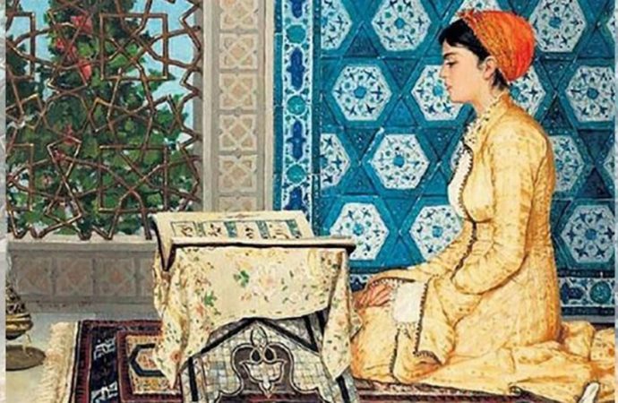 Osman Hamdi Bey’in Kur’an Okuyan Kız tablosu rekor fiyata satıldı