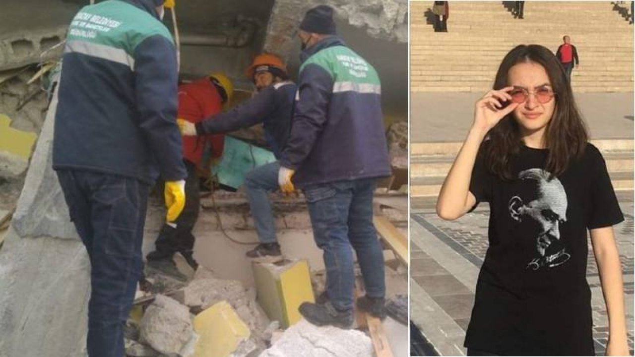 Enkazdan 33 saat sonra yaralı çıkarılan üniversiteli Sude'nin hayatını kaybettiği belirlendi