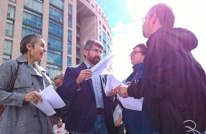 Barış imzacıları beraat etti: 'Onlar vermedi, biz bizim olanı aldık'