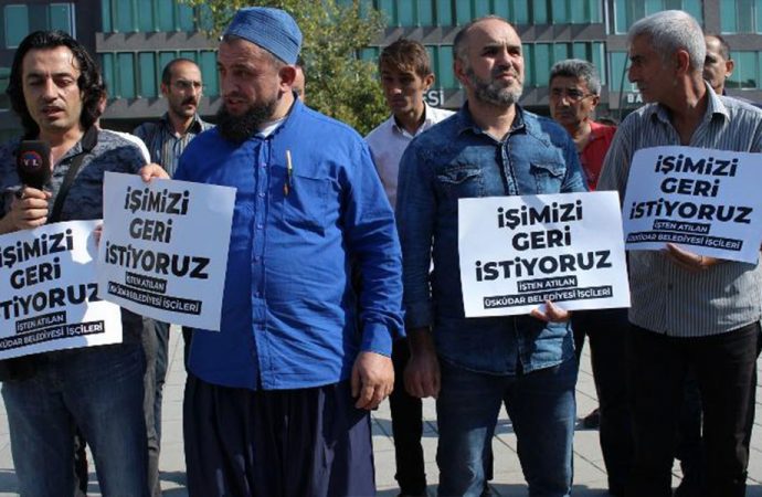 AKP’li belediyenin işten çıkardığı işçiler isyan etti: Ya yalaka olacaksın ya hırsız