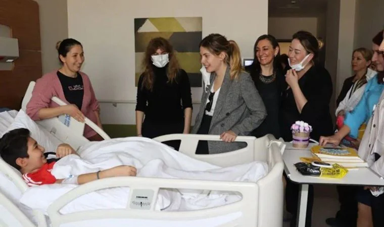 Dizi oyuncularından anlamlı ziyaret