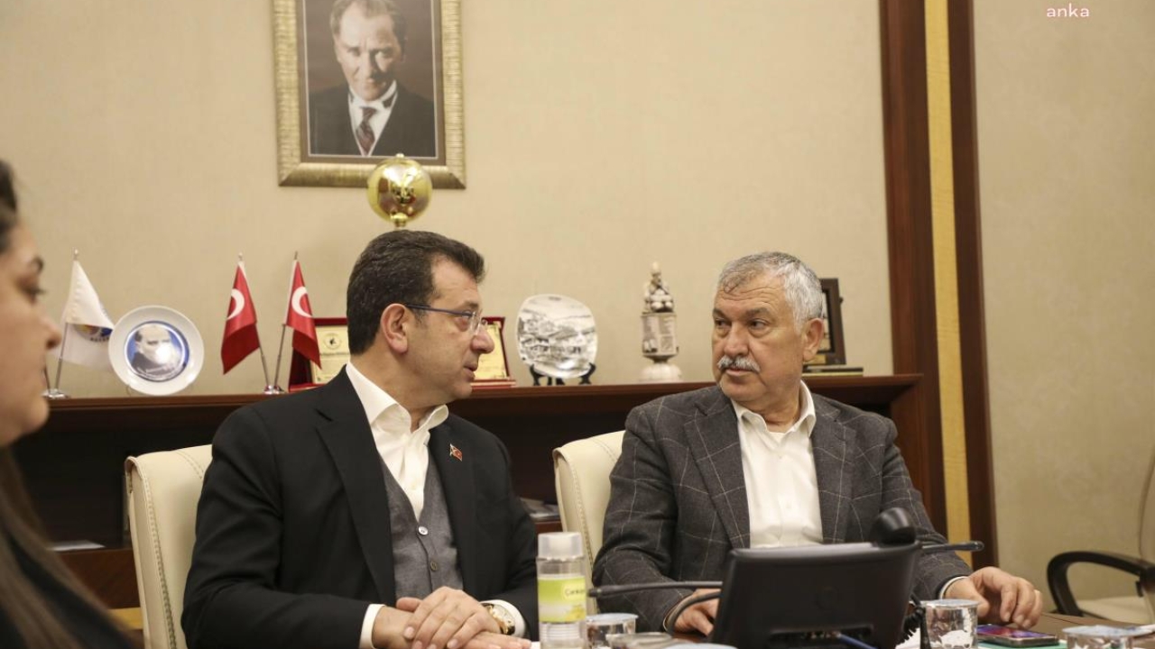 Ekrem İmamoğlu'ndan Zeydan Karalar'a Ziyaret