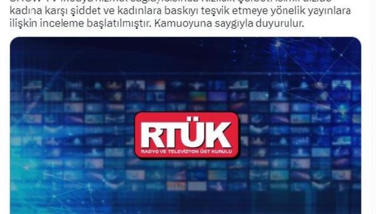 RTÜK'ten, kadına şiddet görüntülerine inceleme